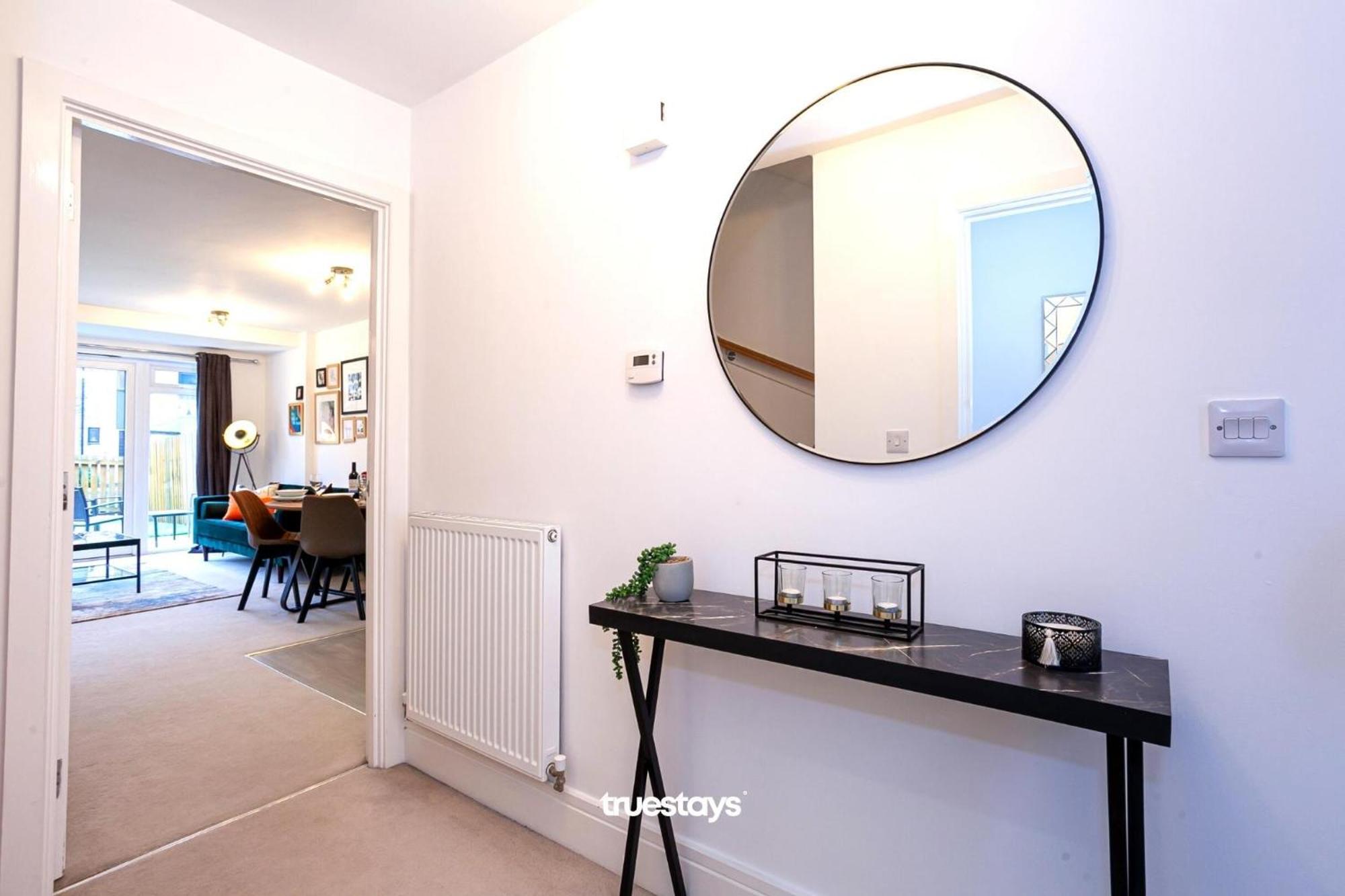 Ambassador House By Truestays - Luxury 4 Bedroom House In Stoke-On-Trent Etruria Eksteriør billede